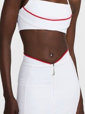 Jacquemus x Nike Long Skirt White